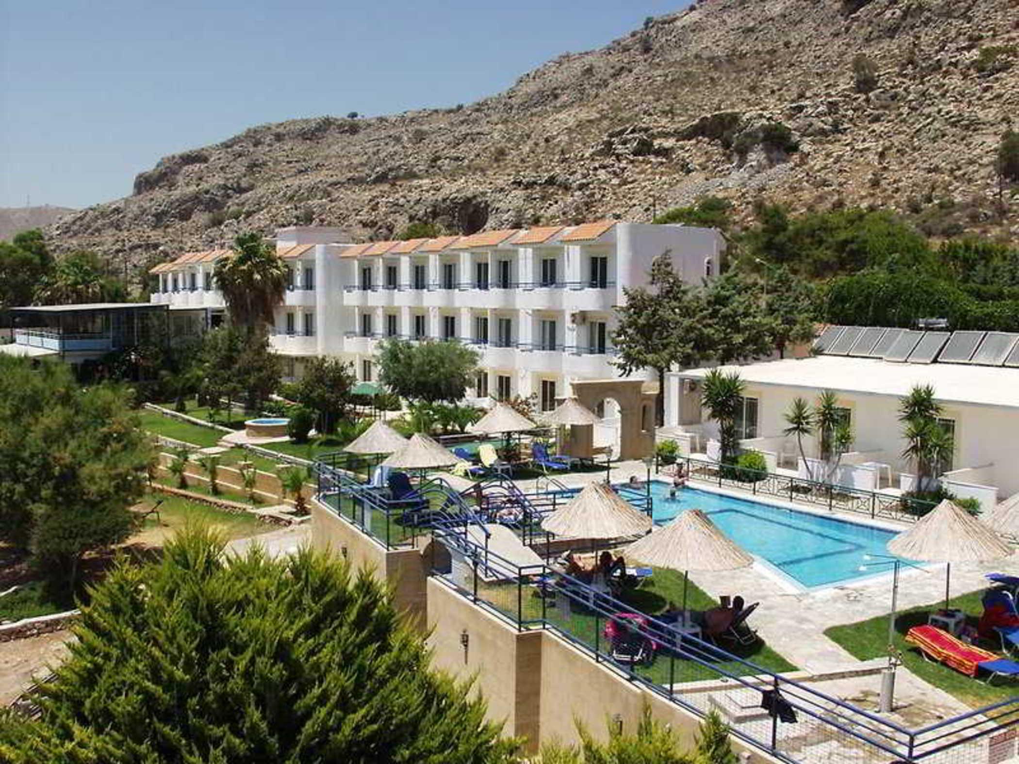 Ilyssion Hotel Lardos Exterior photo